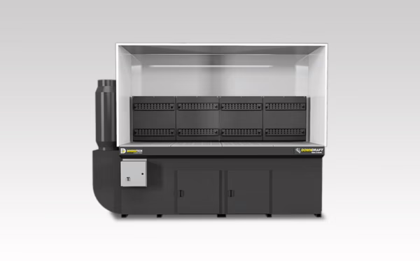 3' X 8' Downdraft Booth