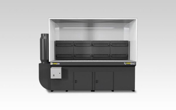 3' X 8' Downdraft Booth