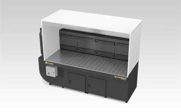 3' X 8' Downdraft Booth - Image 4