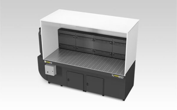 3' X 8' Downdraft Booth - Image 4