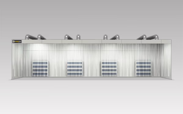 Wet Dust Collection Booth
